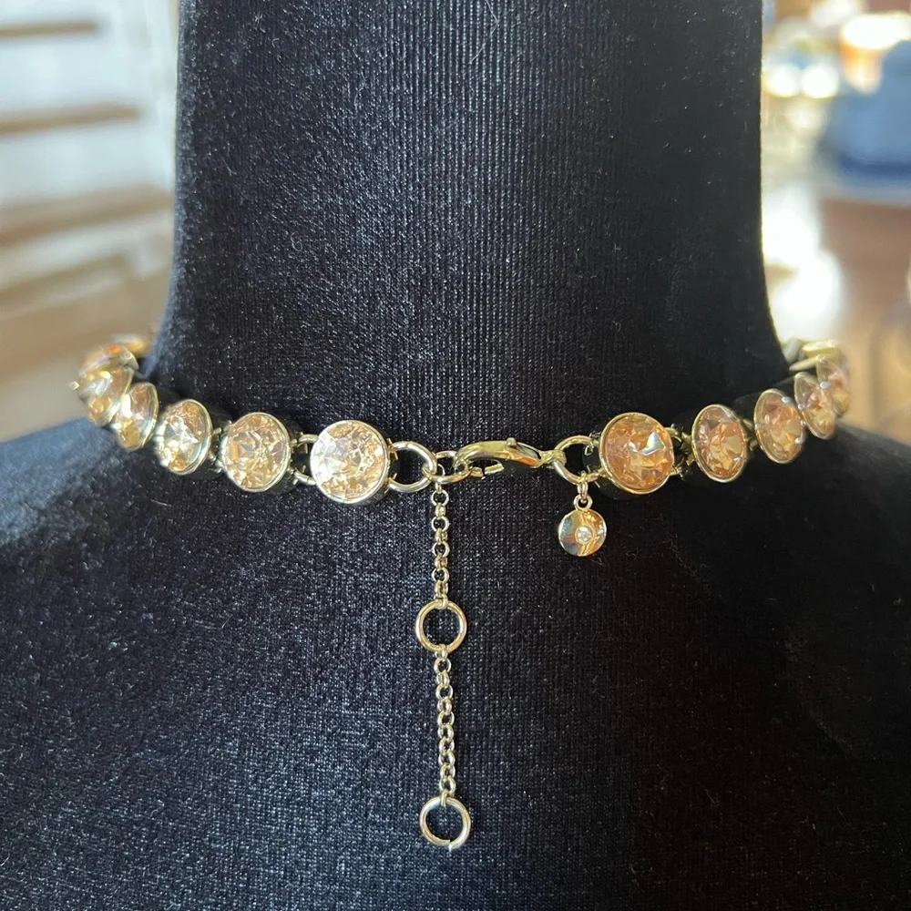 J. Crew Factory Crystal Statement Necklace- NWT